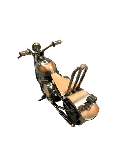 Eskitme Desenli Retro Metal Motor 709687