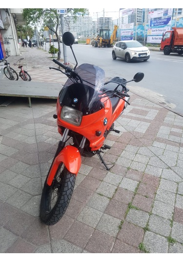 97-99 Bmw F650 Ön Cam 4mm Zeus Koyu Füme