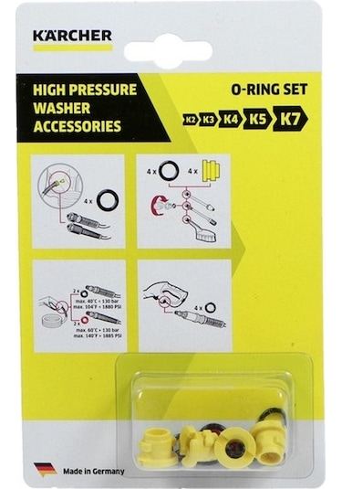 KARCHER K SERİSİ TABANCA VE NAMLULAR İÇİN CONTA SETİ