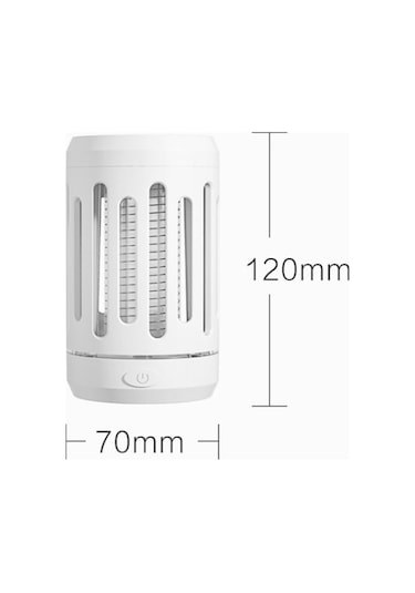 Willowhaven Youpin Y8ek Led Sivrisinek Kovucu Lamba, Kırmızı, 70x70x120mm, 3w, Ipx4