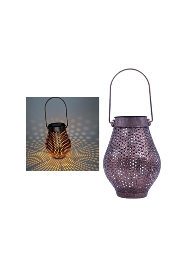 Homyl Yard Ağacı Avlu Çit Bahçe Için Led Asılı Güneş Fener Açık Mor