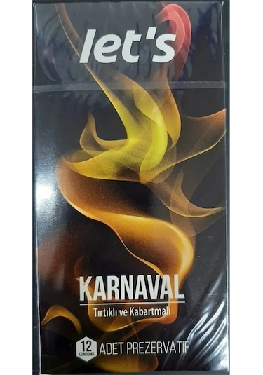Let's Karnaval Prezervatif 12'li