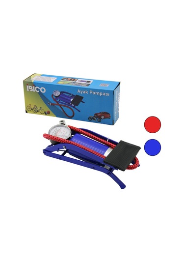 Yayat Modelince Pistonlu Ayak Pompası Oto-araç - Bisiklet-motor Lastik - Top - Şişme Havuz-yatak 4741