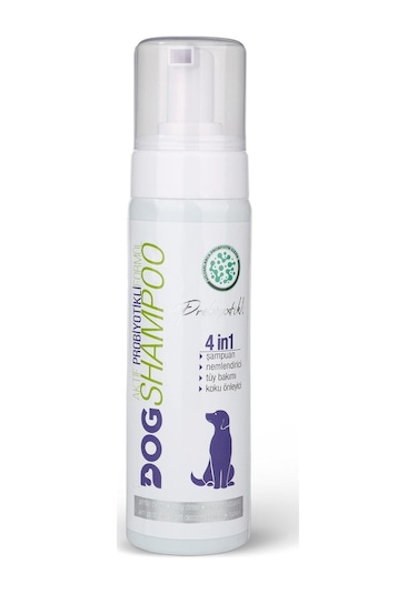 Vetorin 4 in 1 Koku Önleyici Nemlendirici Doğal Tüy Bakımı Probiyotikli Köpek Şampuanı 200 ML
