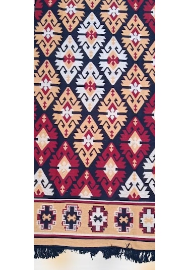 Kilim Antik 120-180 Otantik Model Nature Boya Çift Taraflı El yapımı