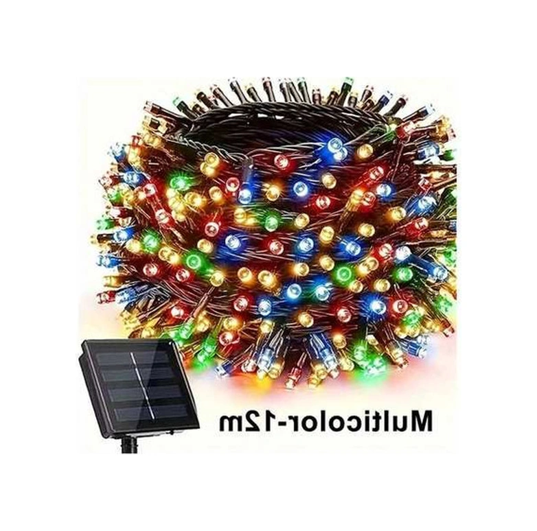 Trendooze Parlak Renkli Solar Bahçe Fener Avize, 12 Metre, Parti Ve Festival İçin