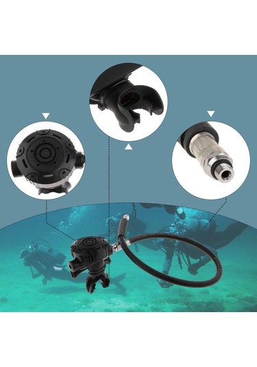 Suntek İkinci Aşama Tüplü Dalış Dalgıç Regülatörü