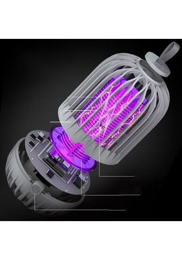 Homyl Ev Kapalı Açık Ofis Için Şarj-edilebilir-gri