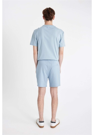 DeFacto Slim Fit Dar Kesim Dar Paça Şort A3893AX24HSBE524