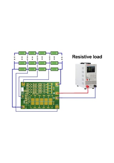 Bms Balanslı Devresi 4S 40A