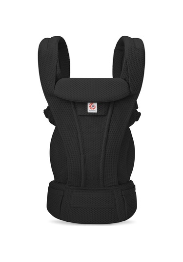Omni Deluxe Mesh (Onyx Black) , 4 Farklı Taşıma Pozisyonlu Ergonomik Kanguru , 0-4 Yaş