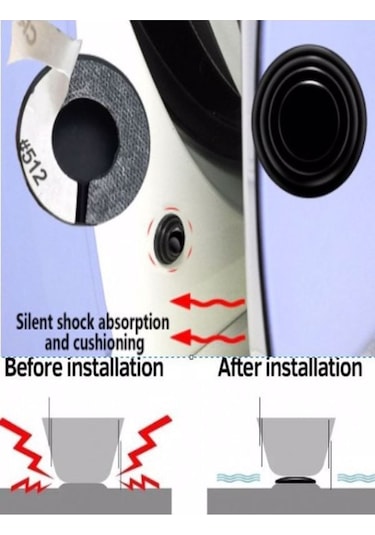 Araba Kapı Ses Ve Darbe Emici Pad