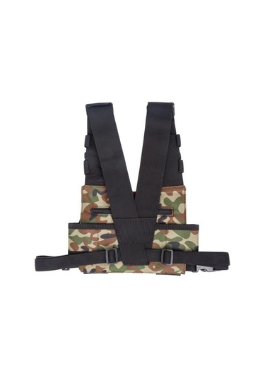 Yinitone Çok İşlevli Ve Kullanışlı Interkom Göğüs Çantası Hafif Ve Yumuşak Su Geçirmez Ve Toz Geçirmez Çizilmeye Dayanıklı Kahverengi Kahverengi