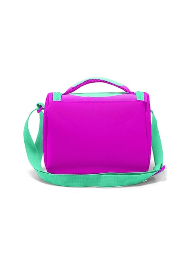 Coral High Kids Su Yeşili Pembe Kedi Desenli Thermo Beslenme Çantası 11707