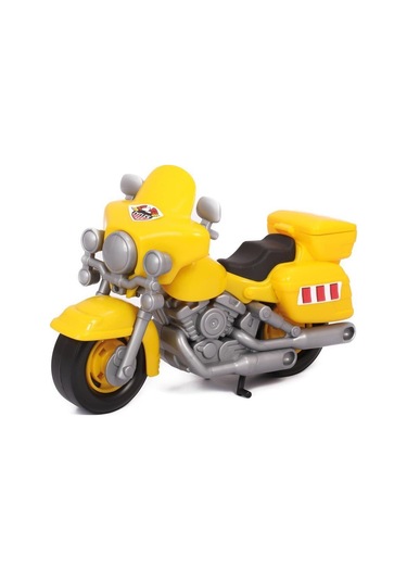 Yarış Motosikleti Harley Sarı
