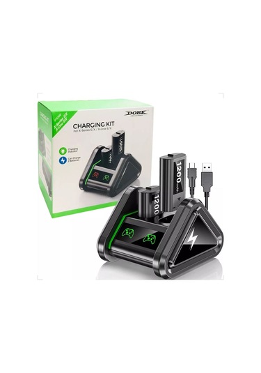 Xbox Series X/s, Xbox One S/x Şarj Edilebilir Pil Paketleri Ve Şarj İstasyonu