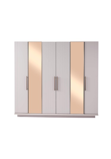 Utah 6 Kapaklı Gardırop %100 Mdf