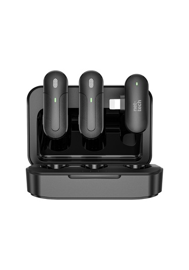 Nettech Nt-0t09 Lightning Duo Wireless Mini Kablosuz Yaka Mikrofonu