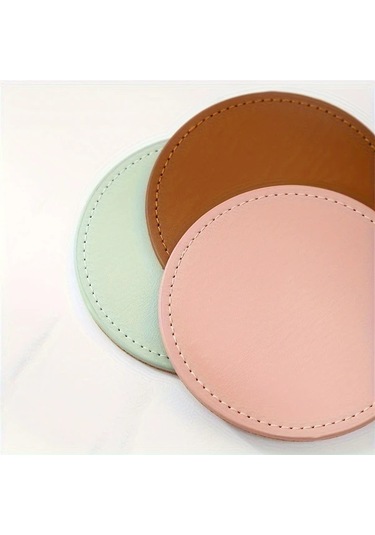 Willowhaven Yeşil 6 Adet Yapay Deri Paspas Metal Standlı Mantar Tabanlı Yüksek Sıcaklık Dayanımlı Yeşil