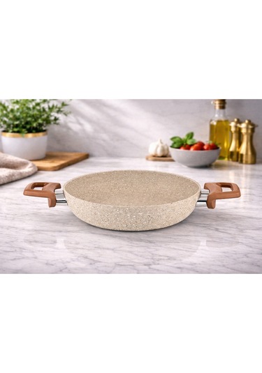 Diez 18 Cm Granit Ezme Sahan Cappucıno Yanmaz Yapışmaz