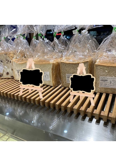 Cbtx Küçük Parti Mağazası Mesaj Yazı Tahtası Süsleri Çam Tripod Dekoratif Mesaj Panosu Büyük Dalga