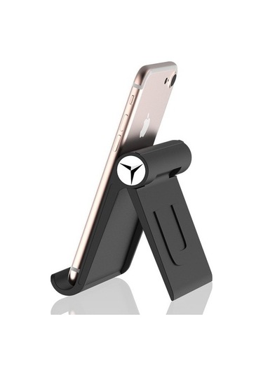 Joyhub Cep Telefonu Tablet Tutucu Başucu Masaüstü Evrensel Çok Fonksiyonlu Taşınabilir Sevimli Tutucu Kırmızı - Siyah Var Direksiyon