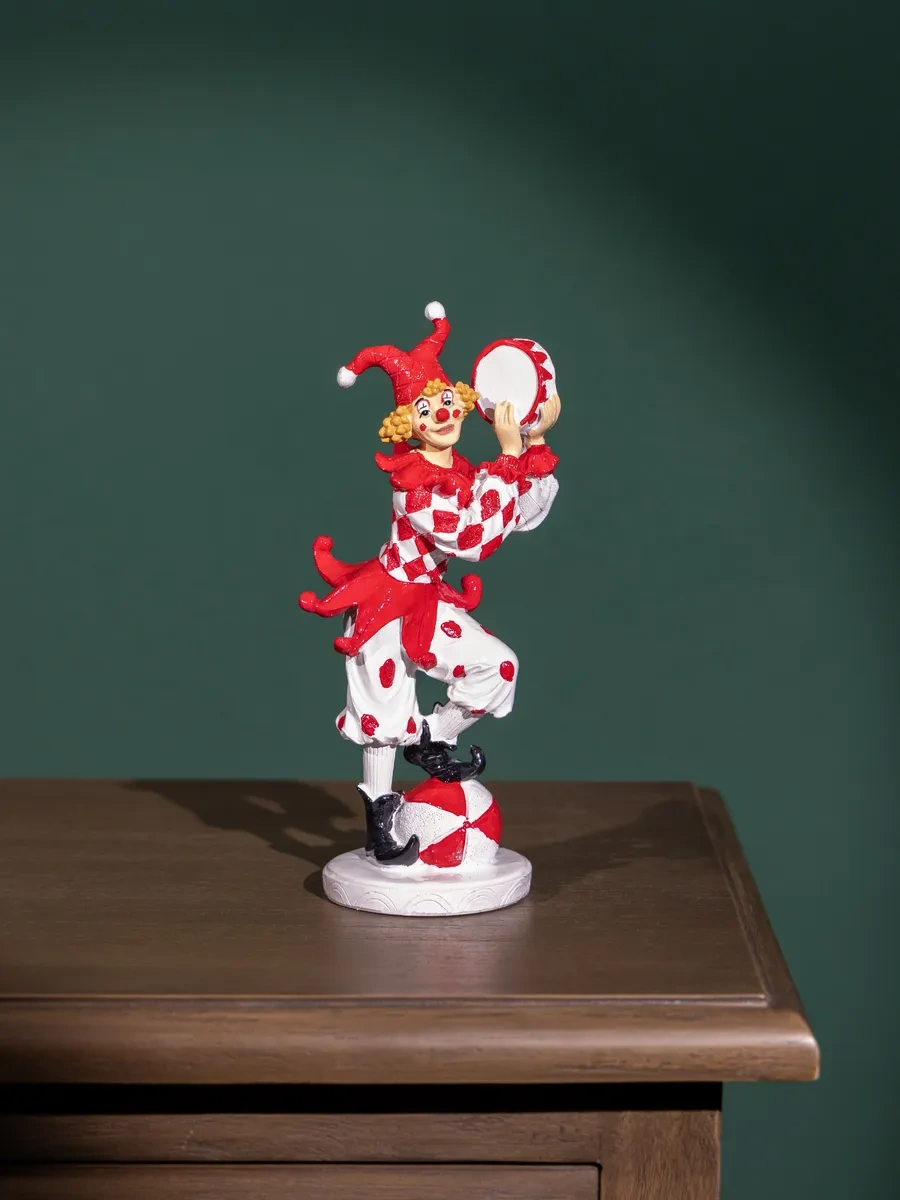 Lefard İç Dekorasyon İçin Figürü "palyaço" Biblosu 22.5 Cm 188578893