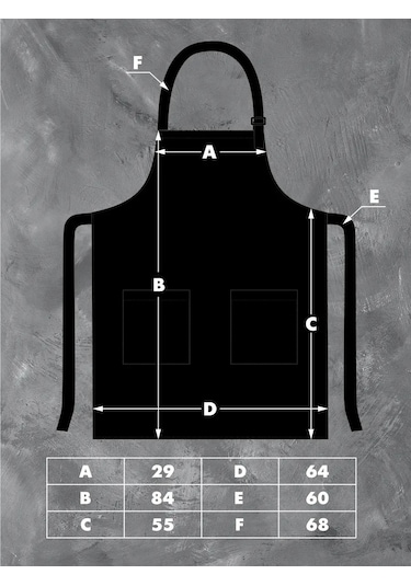 Vau Fartuk Çiçekçi Önlüğü 154583869 Siyah