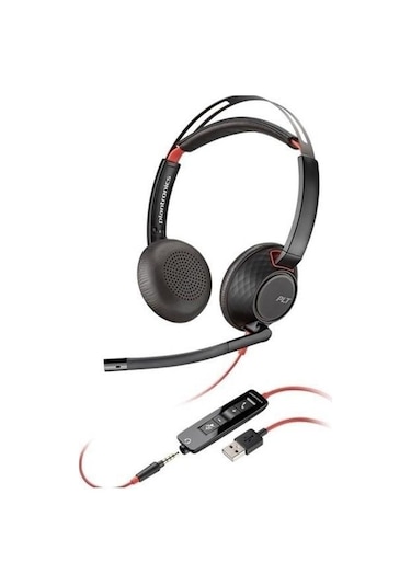 Poly Blackwire 5220 Mikrofonlu Stereo Kulaklık