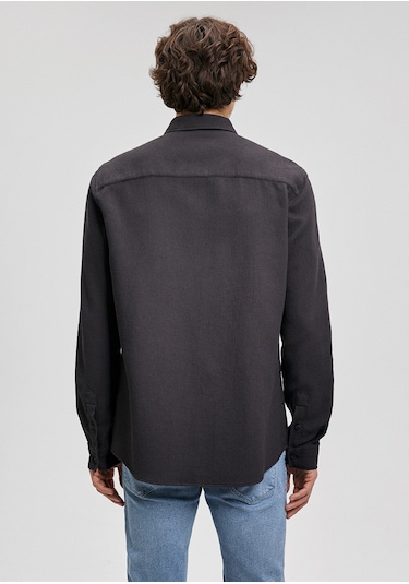 Mavi - Siyah Gömlek 8810217-900 - (534222710) Siyah