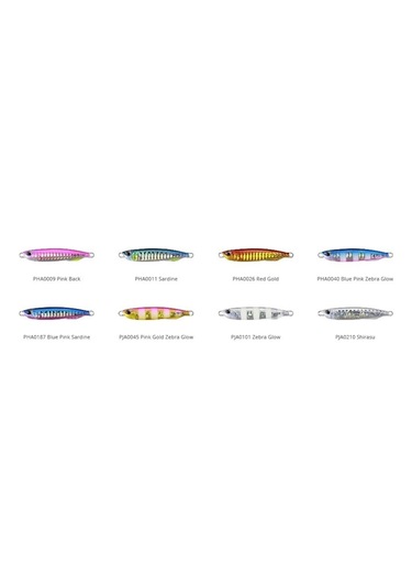 Duo Drag Metal Cast Slim Jig 60 GR Pja0101 / Zebra Glow Yem