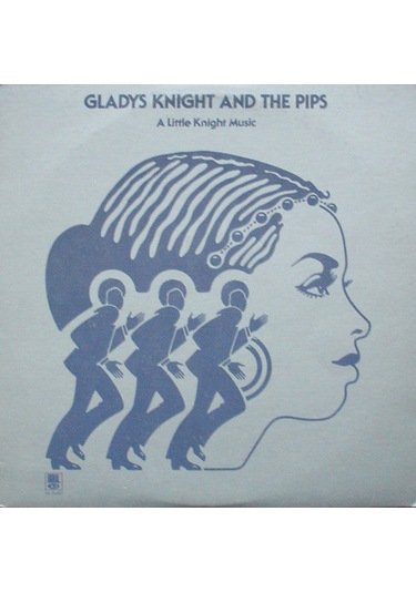 GLADYS KNİGHT AND THE PİPS - A Little Knight Music , LP 1975 Soul
