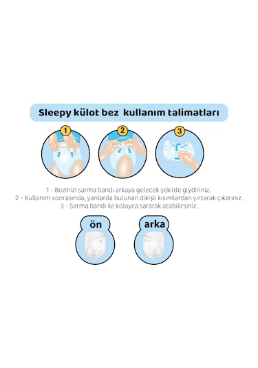 Sleepy Bio Natural Premium Plus Airbag Comfort Mega Paket Külot Bez 7 Numara Xxlarge 84 Adet