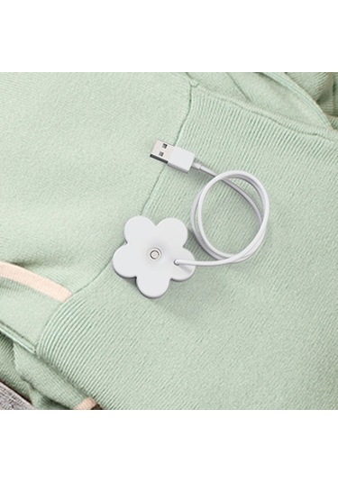 Moveevo Kırmızı Usb Mini Çiçek Nemlendirici - Taşınabilir Masaüstü Ultrasonik Buharlandırcı, 8 Saat Otomatik Kapatma, Sessiz İşleviyle Ev/ofis Kullanıma Uygun