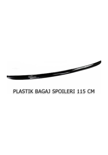 Volkswagen Jetta Bagaj Üstü Spoiler Piano Black 115 Cm