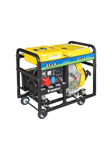 Aksa Aap 8000 De-3 Trifaze Marşlı 8 Kva Dizel Jeneratör
