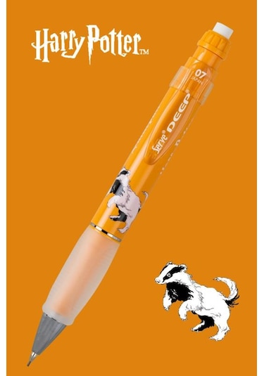Serve Deep Versatil Kalem Harry Potter Hufflepuff 0.7 Mm Ergonomik Mekanik Uçlu Kalem Karışık/çok Renkli