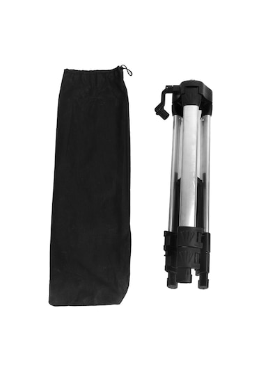 Xindoker 1.2m Otomatik Dengeleme Sehpası, 4 Bölümlü Ayarlanabilir Bacaklı, Aluminyum-abs Malzeme, 20kg Yük Taşıma, Çanta İle Taşınabilir Tripod