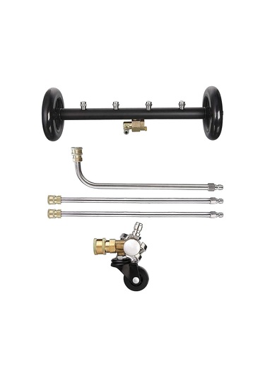 Çift Fonksiyonlu Alt Takım Temizleyici, Basınçlı Yıkayıcı Alt Takım Temizleyici Döner Tekerlek, 4000 Psı