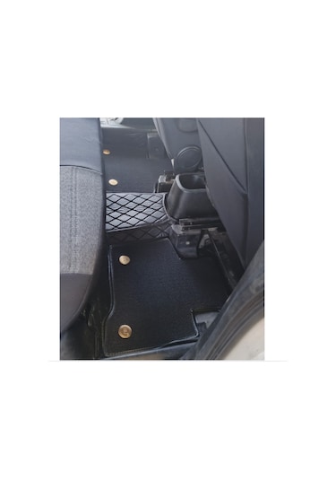 Fiat Doblo 2005-2010 Arası Aracına Özel 8d Çift Katmanlı Havuzlu Paspas Takımı