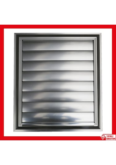 Alüminyum Menfez Parlak Krom Yüzeysel Yapıştırma Kolsuz Hareket (265783029)