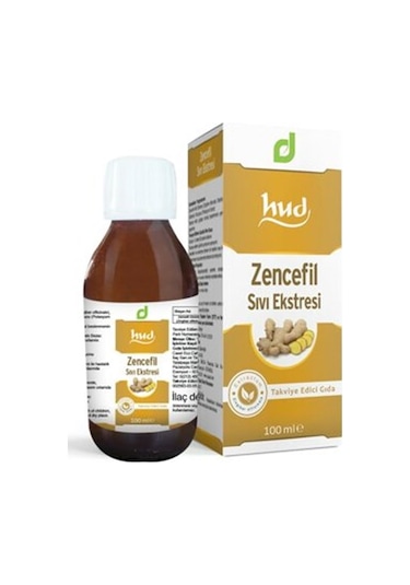 Destek Hud Zencefil Sıvı Eki Ekstrakt 100ml