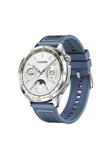 Sones Huawei Watch 4 Pro İçin Naylon Silikon Deri Watch Band
