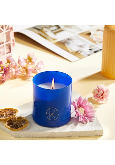 Selka Home İlirya Pathculi Lavander Kokulu Organik Cam Mum 480 Gr