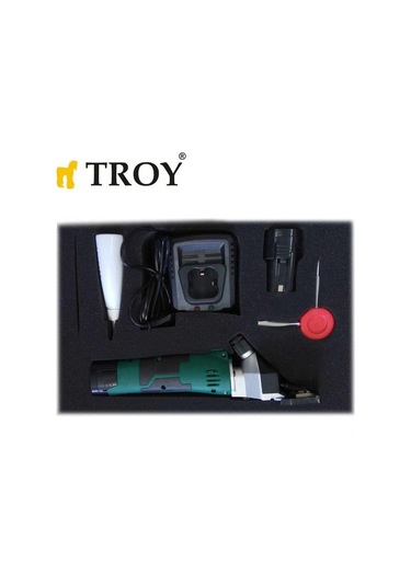 Troy 19903 14.4V 45 W Akülü Koyun Kırkma Makinesi