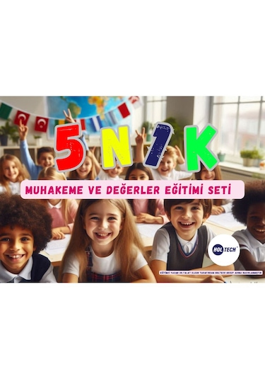 5n1k Muhakeme Ve Değerler Eğitim Seti