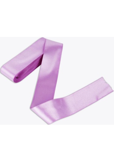 Nazarone Saten Kurdele 3 Cm / 10 Metre Lila 805