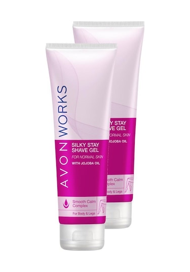 Avon Works Vücut ve Bacaklar için Tıraş Jeli 2 x 150 ML