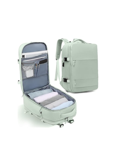 Ganzhoushop Ve Ve Usb Sırt Sınıflandırma Portlu Light Kuru Kapasiteli İşlevli Islak Çok Çantası Büyük Blue Ayrı Ayakkabılı Ts Açık Mavi