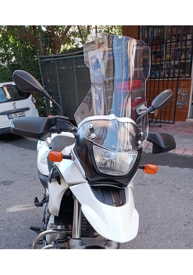 Bmw F650gs 2002 2006 Tur Camı Seffaf Cam Yükseklik 50cm X Üst Genişlik 31cm